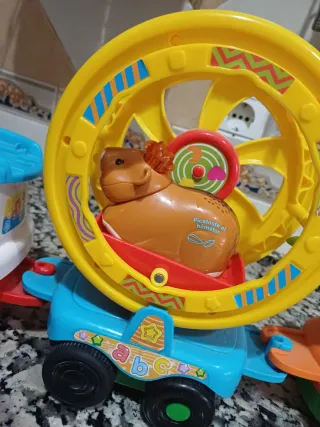 Tren VTech Animales con Cuerda