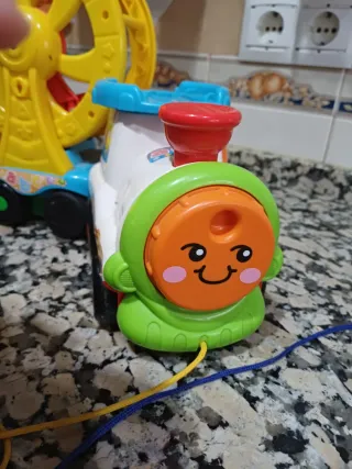 Tren VTech Animales con Cuerda