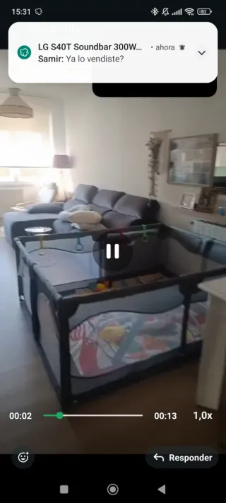 Parque infantil 150x180 cm