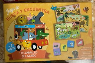 Lote de juegos de mesa y puzzles infantiles