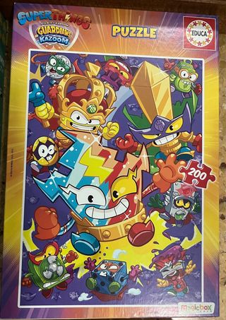Lote de juegos de mesa y puzzles infantiles