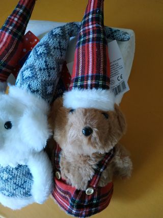 Decorazioni natalizie set 3 p.