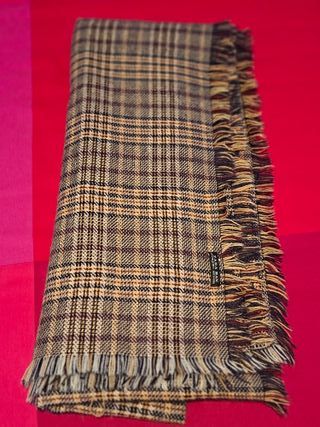 Sciarpa Zara Man Beige Multicolor 75x200