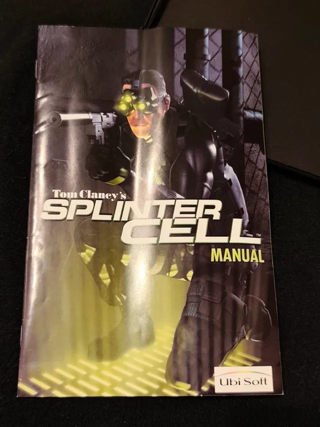 Tom Clancy's Splinter Cell. PlayStation 2.