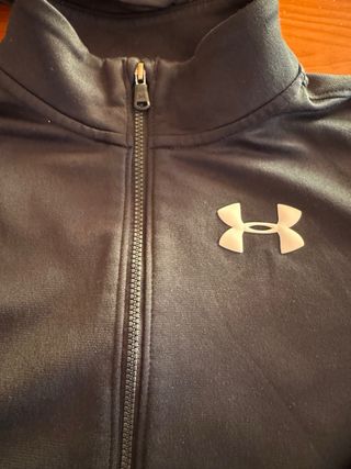 Giubbino tuta Under Armour nero
