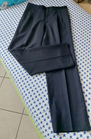 vintage classy suit all virgin wool made in italy