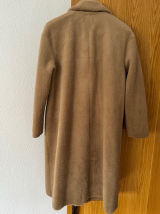 Abrigo Zara Camel Pelo Corto