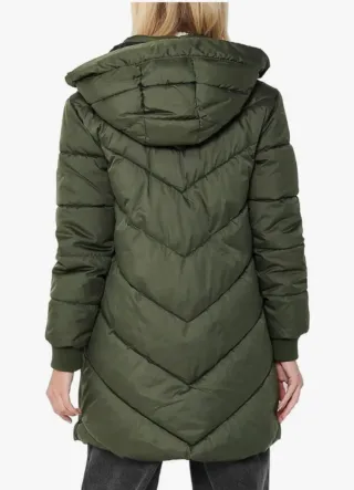 Abrigo JDYSKYLAR acolchado con capucha talla xxs