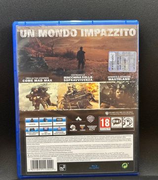 MAD MAX PS4 (PlayStation 4) Gioco