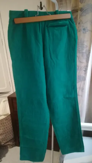 Pantalón de pana verde