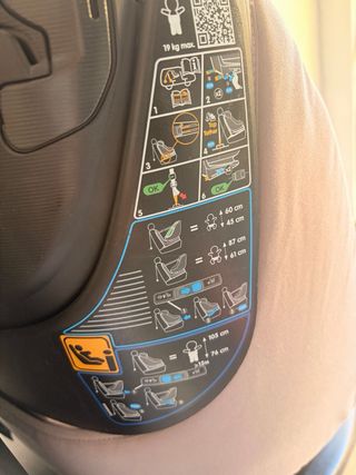 Silla auto giratoria 360 bebeconfort axissfix plus