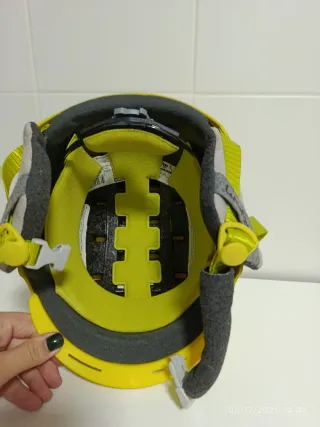 Casco de esquí Wed'ze amarillo