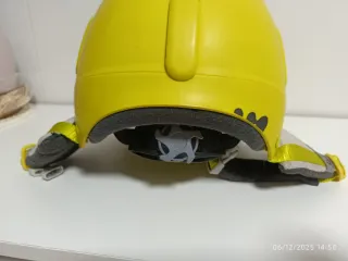 Casco de esquí Wed'ze amarillo