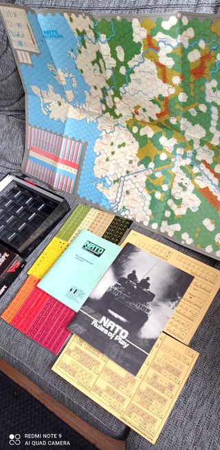 Juego de mesa NATO "THE NEXT WAR IN EUROPE"