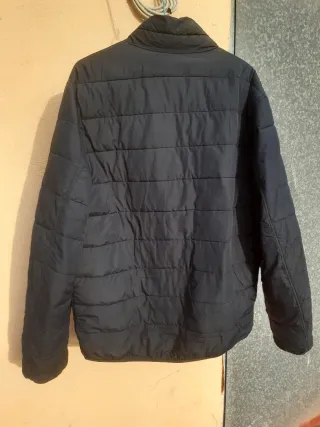 Parka abrigo azul oscuro