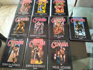 Conan. Los mejores autores de Conan.