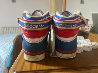 Zapatillas Adidas Talla 42 Azul/Blanco