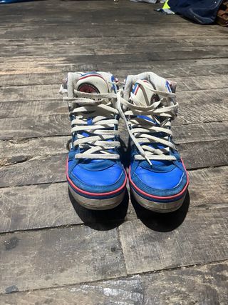 Zapatillas Adidas Talla 42 Azul/Blanco