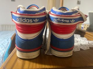 Zapatillas Adidas Talla 42 Azul/Blanco