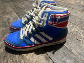 Zapatillas Adidas Talla 42 Azul/Blanco