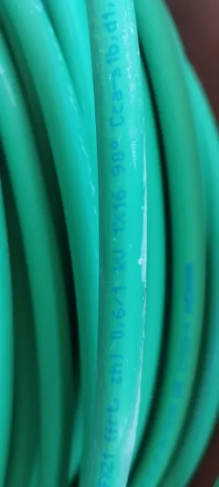 Cable 1x16 mm (33 MTRS) 1'7€ x mtr