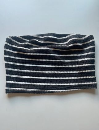 Top de rayas sin mangas