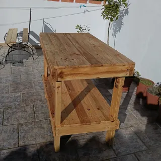 Banco de trabajo de madera