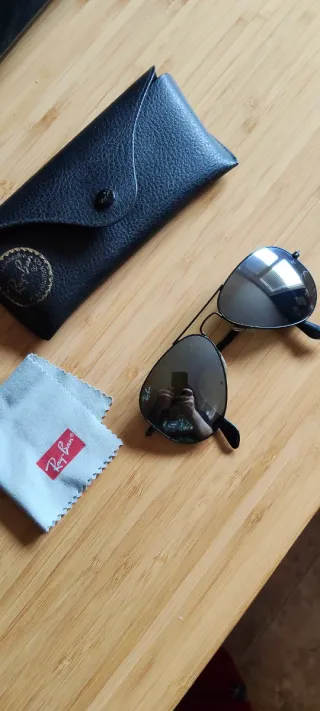 Gafas de sol Ray Ban Aviator negras