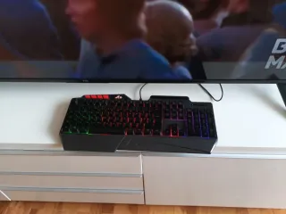 Teclado RII LED Gaming Negro Multicolor+ 2 ratones