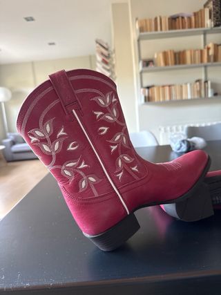 Botas Cowboy Niña Ariat Rojas
