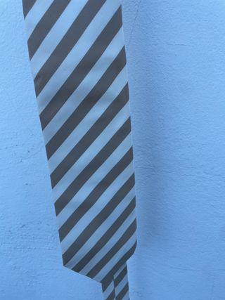 Corbata Rayas Massimo Dutti Beige/dorado