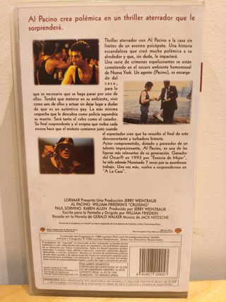 Película VHS A la caza