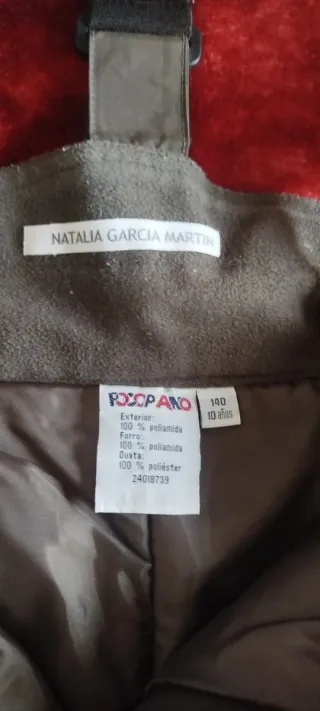 Pantalones de esquí y nieve con tirantes