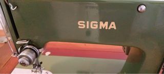 Máquina de coser eléctrica Sigma verde