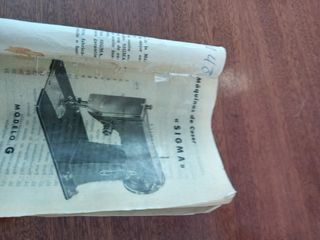 Máquina de coser eléctrica Sigma verde