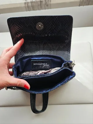 Bolso pequeño azul oscuro