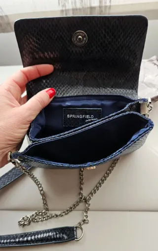 Bolso pequeño azul oscuro