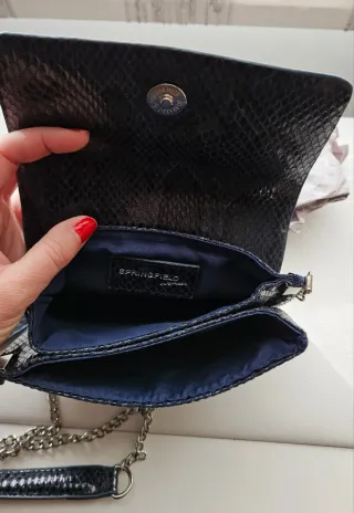 Bolso pequeño azul oscuro