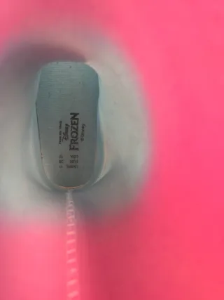 Botas de agua niña azul y rosa talla 29