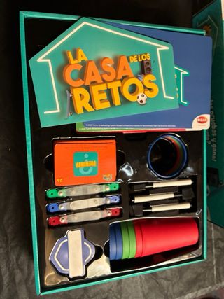 Juego de mesa La Casa de los Retos Un solo uso