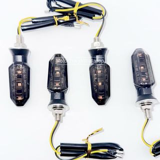 4x Intermitentes moto led homologados
