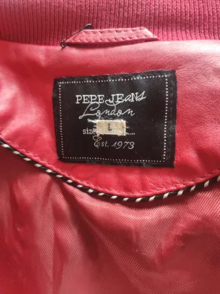 Chaqueta Roja Pepe Jeans Mujer