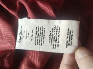 Chaqueta Roja Pepe Jeans Mujer