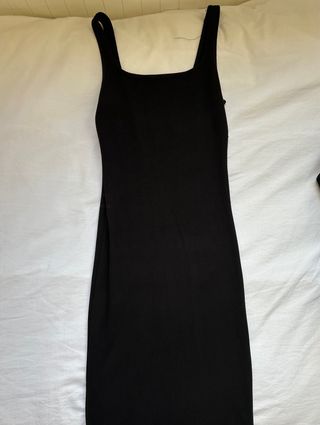 Vestido tubo negro