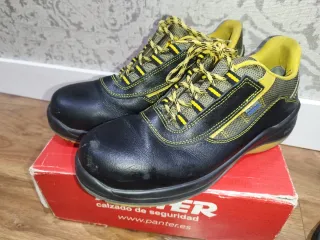 Botas de seguridad Panter negras y amarillas