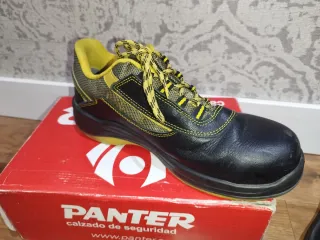 Botas de seguridad Panter negras y amarillas