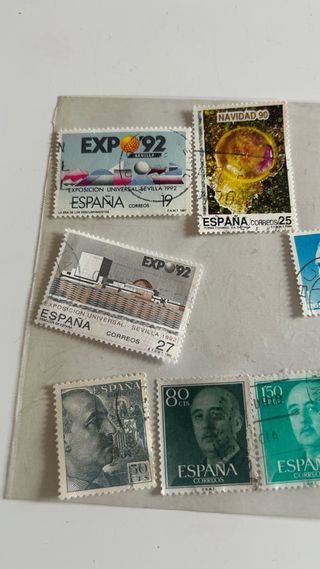 Lote de sellos españoles