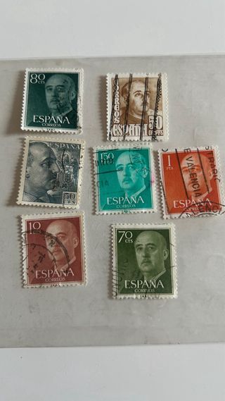 Lote de sellos españoles