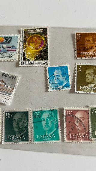 Lote de sellos españoles