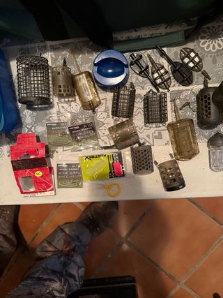 Accesorios pesca feeder varios